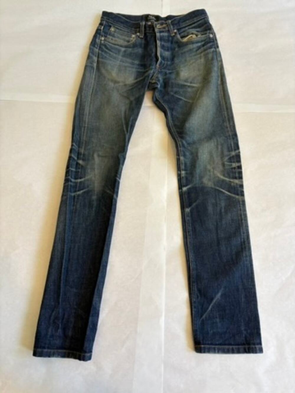 A.P.C. Petite Standard Raw Denim Jeans Blue Minimalist